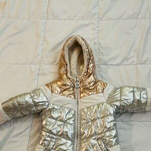 DKNY Cream Sherpa Jacket